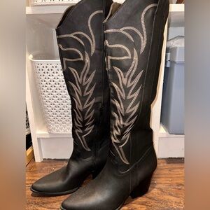 Pinklily Cowboy Boots